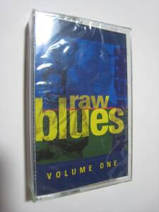 【カセットテープ】 V.A. (JOHN LEE HOOKER, JIMMY REED, RAY CHARLES 他) ★新品未開封★ RAW BLUES VOLUME ONE US版