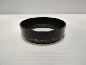 MINOLTA　A　35-105　3.5-4.5　レンズフード　プラスチック製 ミノルタ