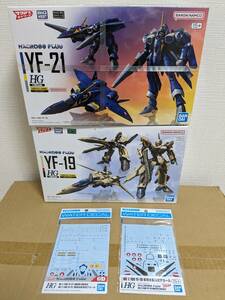 新品未組立　HG　YF-19 YF-21 デカール セット マクロスプラス