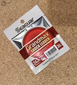 [新品] KUREHA Seaguar シーガー グランドマックス ショックリーダー 24lb(5号) 30m フロロカーボン