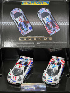 No.158-159 SCALEXTRIC ＝LEGENDS＝ Mclaren F1 GTR 24h Le Mans 1996 [新品未使用 1/32スロットカー]