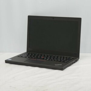 1円～ Lenovo ThinkPad X270 Core i5-6200U 2.3GHz/4GB/HDD500GB/12インチ/OS無/動作未確認/AC無【栃木出荷】