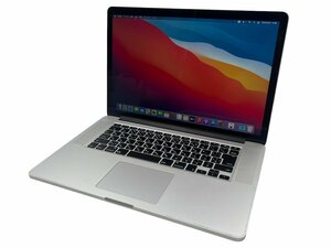 Apple アップル MacBook Pro (Retina 15-inch Mid 2015) Core i7 2.2Ghz 16GB 512GB 充放電回数 194回 ノートパソコン シルバー A1398 薄型