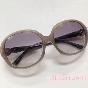 JILL STUART ジルスチュアート サングラス　ケース付き　大きめ　グラデーション　グレー