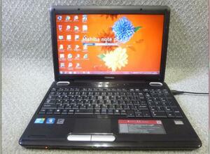 ★Windows XP,7リカバリ,10,11 選択可 東芝 dynabook EX/56LBLKS ★ Core i3-330M 2.13GHz/4GB/500GB/DVDRAM/無線/HDMI/便利なソフト/1989