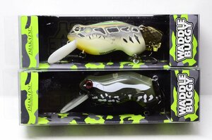 【087-12787w】◆イマカツ◆バス用未使用ルアー2個 WADDLE BUGGY ●トノサマガエル●アマガエル