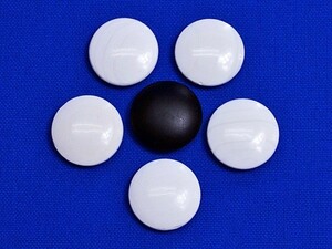 碁石 日向特製蛤碁石 34号 徳用 厚み9.5mm【囲碁将棋専門店の将碁屋】