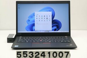 【ジャンク品】Lenovo ThinkPad T490s Core i7 8665U 1.9GHz/32GB/1TB(SSD)/14W/FHD(1920x1080)/Win11 ファン不良 【553241007】