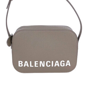 バレンシアガ BALENCIAGA ヴィル カメラバッグ XS 558171 レザー ベージュ ショルダーバッグ クロスボディ レディース 中古