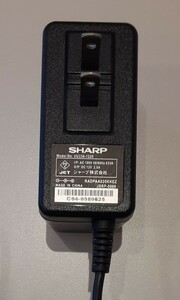 SHARP ACアダプター UU336-1225 シャープ ACアダプタ 扇風機用
