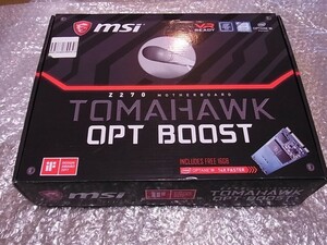 MSI　Z270 TOMAHAWK OPT BOOST　LGA1151/Optane Memory(16GB)装着済