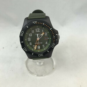 美品 TIMEX 腕時計 TW2V40400 カーキ [jgg]