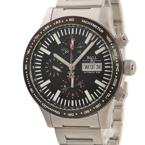 【3年保証】 ボールウォッチ ストークマン チェイサー 2 CM2092C-S1J-BK 黒 鉄道時計 マイクロガスライト 自動巻き メンズ 腕時計