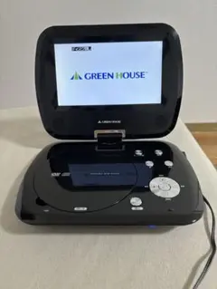 GREEN HOUSE ポータブルDVDプレイヤー 7インチ 7型ワイド