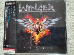 WINGERウインガー 最新オリジナルアルバムCD「SEVEN」国内盤 美品 キップウインガー/レブビーチ