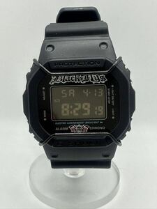 【送料無料】CASIO G-SHOCK DW-5600VTBFLY-1TJR BLACKFLYS ブラックフライ カスタム 希少美品 カシオ Gショック　