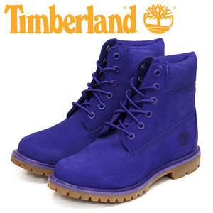 Timberland (ティンバーランド) A2R51 50th Anniversary 6in PREM WP BT 6インチプレミアムウォータープルーフブーツ レディース Blue TB43