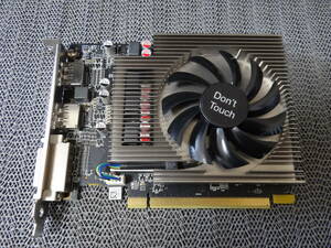 動作確認済み RADEON RX 550 2G GDDR5 DVI-D/DP×2 3ポート搭載 送料無料