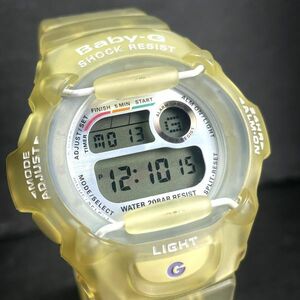 希少 CASIO カシオ Baby-G ベビージー Reef リーフ 第7回イルクジ会議 BG-370 腕時計 デジタル クオーツ 多機能 カレンダー 電池交換済