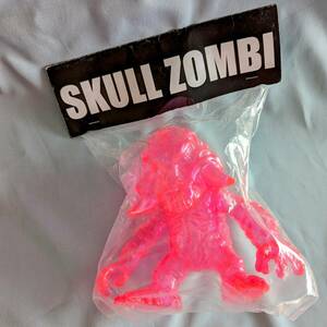 VINYL JUNKIES SKULL ZOMBI クリアピンク 限定 フィギュア ソフビ BLOBPUS T9G