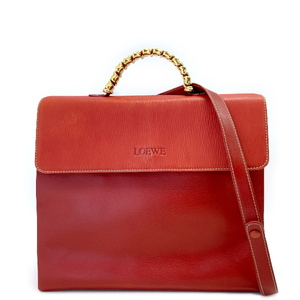 LOEWE(ロエベ) ベラスケス ツイスト 2WAY ヴィンテージ ハンドバッグ レザー レディース中古B20230810