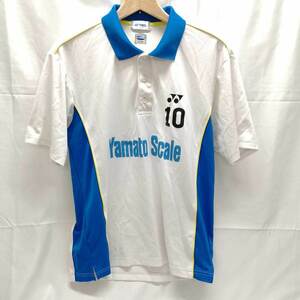 【中古】ヨネックス YONEX 大和製衡株式会社 yamato scale バドミントン部 ユニフォーム #10 サイズL 実業団