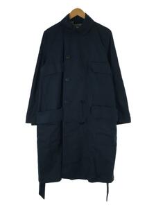 MARKAWARE◆トレンチコート/2/コットン/BLU/A16A-10CO01C