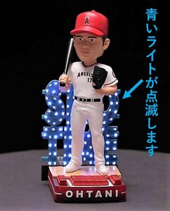 【MS】大谷翔平 SHOTIME 電光掲示板付き 点滅式 ボブルヘッド人形 世界422個限定 新品箱入り 完売品 バブルヘッド ライトアップ WBC