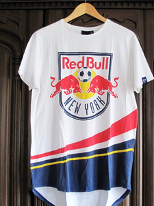Red Bull レッドブル ザルツブルク ロング丈 Tシャツ USA NEW YORK Majestic ATHLETIC BIG size ビッグサイズ オーバーサイズ