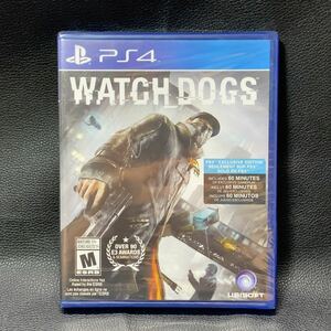 【新品】PS４ソフト Watch Dogs ウォッチドッグス 海外 北米版 輸入版 英語 海外輸入 WATCH DOGS