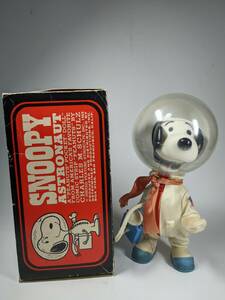 希少品 ビンテージ 1969 スヌーピー アストロノーツ フィギュア 箱付き Astronauts ピーナッツ NASA アポロ 