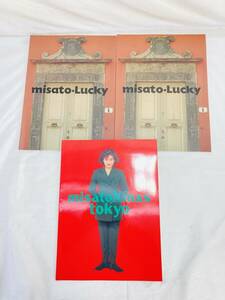 渡辺美里 コンサート ライブ パンフレット まとめ misatoXmas Lucky HY-240215008