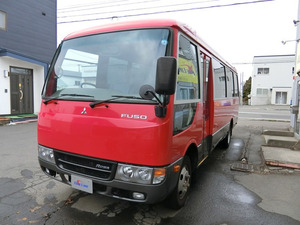 【諸費用コミ】:☆特選車情報☆ 平成29年 三菱ふそう ローザ 福祉車 車椅子移動車 4WD 車椅子2基固定 23人乗