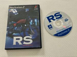 23-PS2-459　プレイステーション2　RS ライディング スピリッツ　動作品　PS2　プレステ2　☆説明書欠品