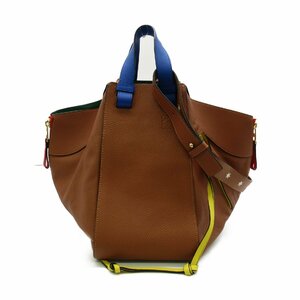 ロエベ ハンモック ミディアム ブランドオフ LOEWE カーフ（牛革） 2wayショルダーバッグ カーフ 中古 レディース