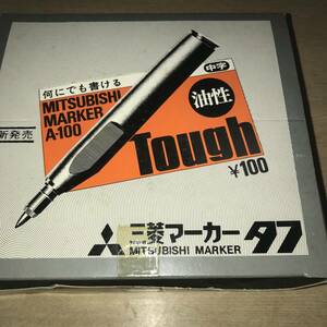 三菱マーカー　タフ　A-100 油性　中字用　1ダース　12本　新品未使用