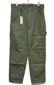 【新品】STAN RAY DOUBLE KNEE PAINTER PANTS（L）カーキ スタンレー ダブルニー ペインター パンツ ワーク ルーズ ワイド シルエット