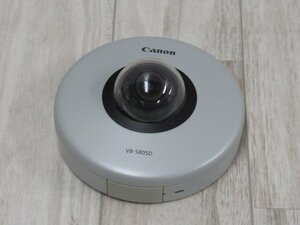 ▲Ω WA3 10999 ♪ 保証有 Canon【VB-S805D】キヤノン 給電HUB専用ネットワークカメラ 動作/初期化OK・祝10000!取引突破!!