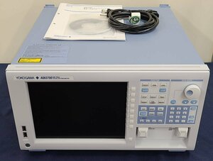 YOKOGAWA AQ6370D Optical Spectrum Analyzer 600-1700nm AQ6370D-12-L1-D/FC/RFC 光スペクトラムアナライザ [7559]