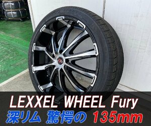 ランドクルーザー ランクル 200系/100系 LX570 セコイア タンドラ タイヤホイール 24インチ LEXXEL Fury フューリー 輸入タイヤ 295/35R24