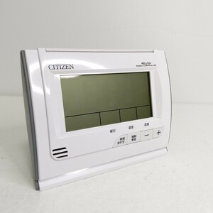 CITIZEN　電波　アラーム　温湿度計　デジタル時計　美品　シチズン　クロック