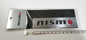 NISMO ニスモ ロゴ エンボスプレート 1997 メタル LOGO METAL PLATE