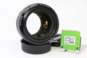 【同梱歓迎】【動作保証・点検済】 極上品■ニコン Nikon AI-S Nikkor 50mm F1.2■SICコーティングモデル■962