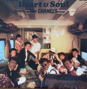 シャネルズ LPレコード Heart ＆ Soul the CHANELS　