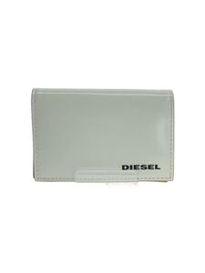 DIESEL◆カードケース/レザー/WHT/メンズ/X06152