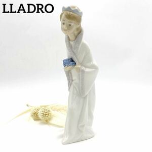 1円〜■ LLADRO リヤドロ フィギュリン King Gaspar 貴婦人 スペイン製 陶器人形 ヴィンテージ　made in Spain vintage