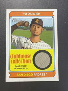 ダルビッシュ有 2023 Topps Heritage Relic Jersey Card レリック Yu Darvish Padres MLBカード