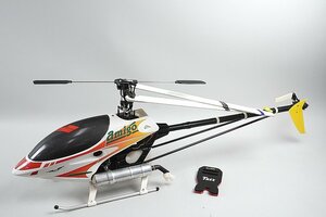 TAYA 田屋 amigo アミーゴ 50 エンジンヘリ / O.S.MAX HZ 55 エンジン / FrSKY TFR6-A など搭載 全長約110cm 【送料落札後調整】