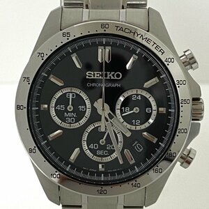 【送料無料】SEIKO セイコー 腕時計 スピリット クロノグラフ クオーツ 8T63-00D0 中古【Ae473552】