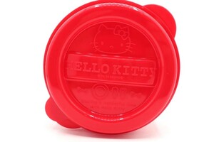 《未使用》キティちゃん　タッパー　プラスチック　HELLO　KITTY/ハローキティ　保存容器　140℃～-10℃　550ml